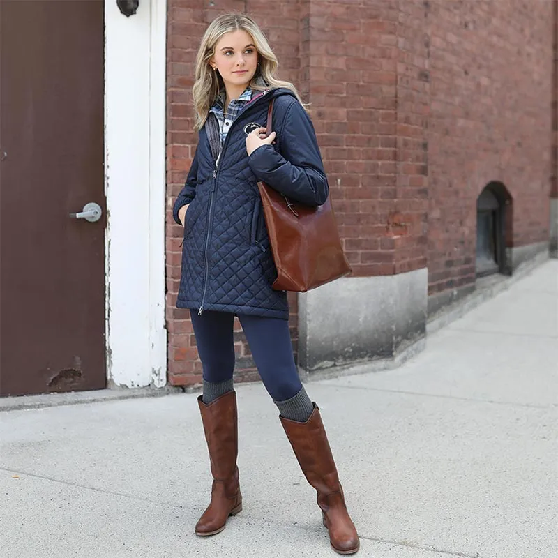 Charles River Ladies Lithium Quilted Hooded Parka