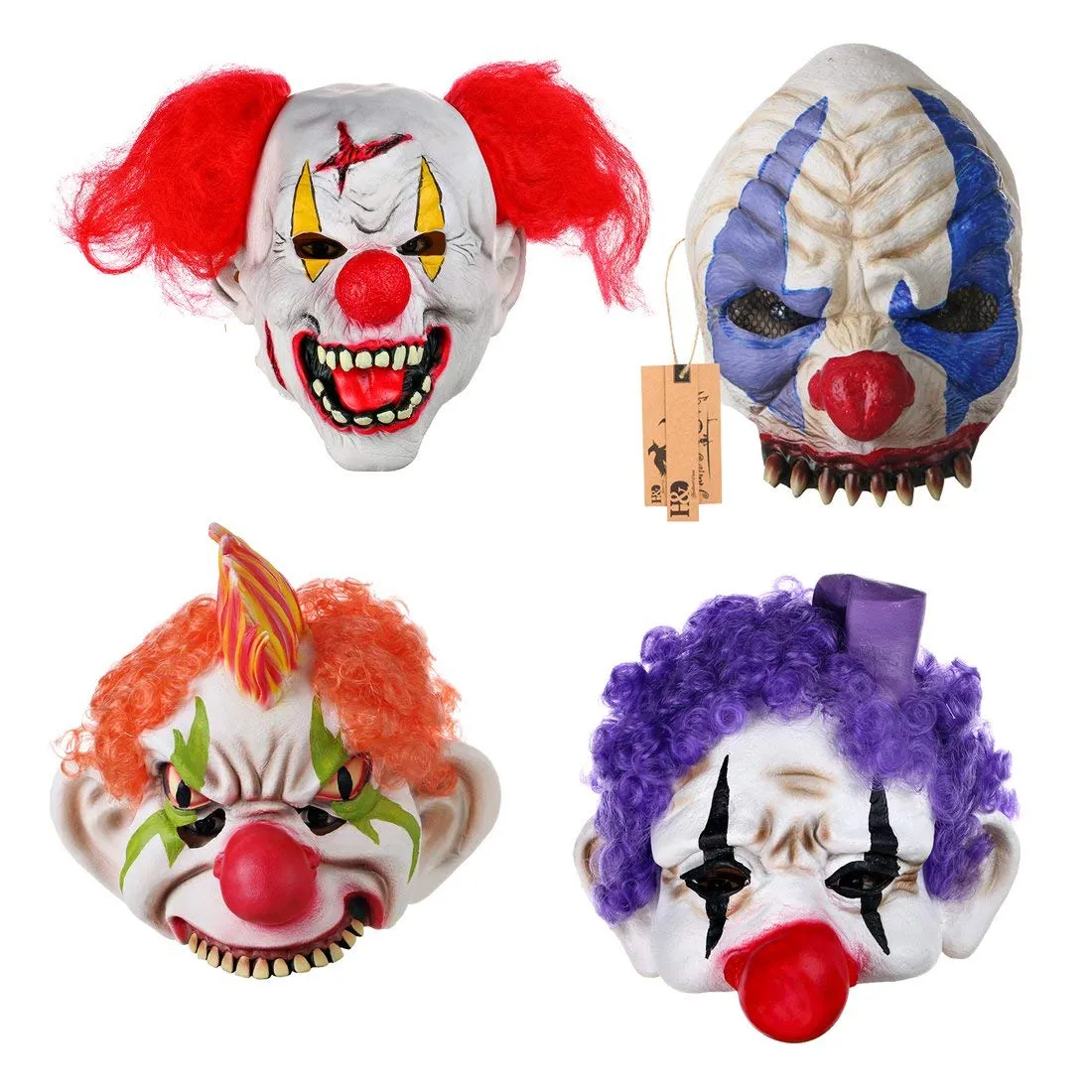 Clown Adults Halloween Masks
