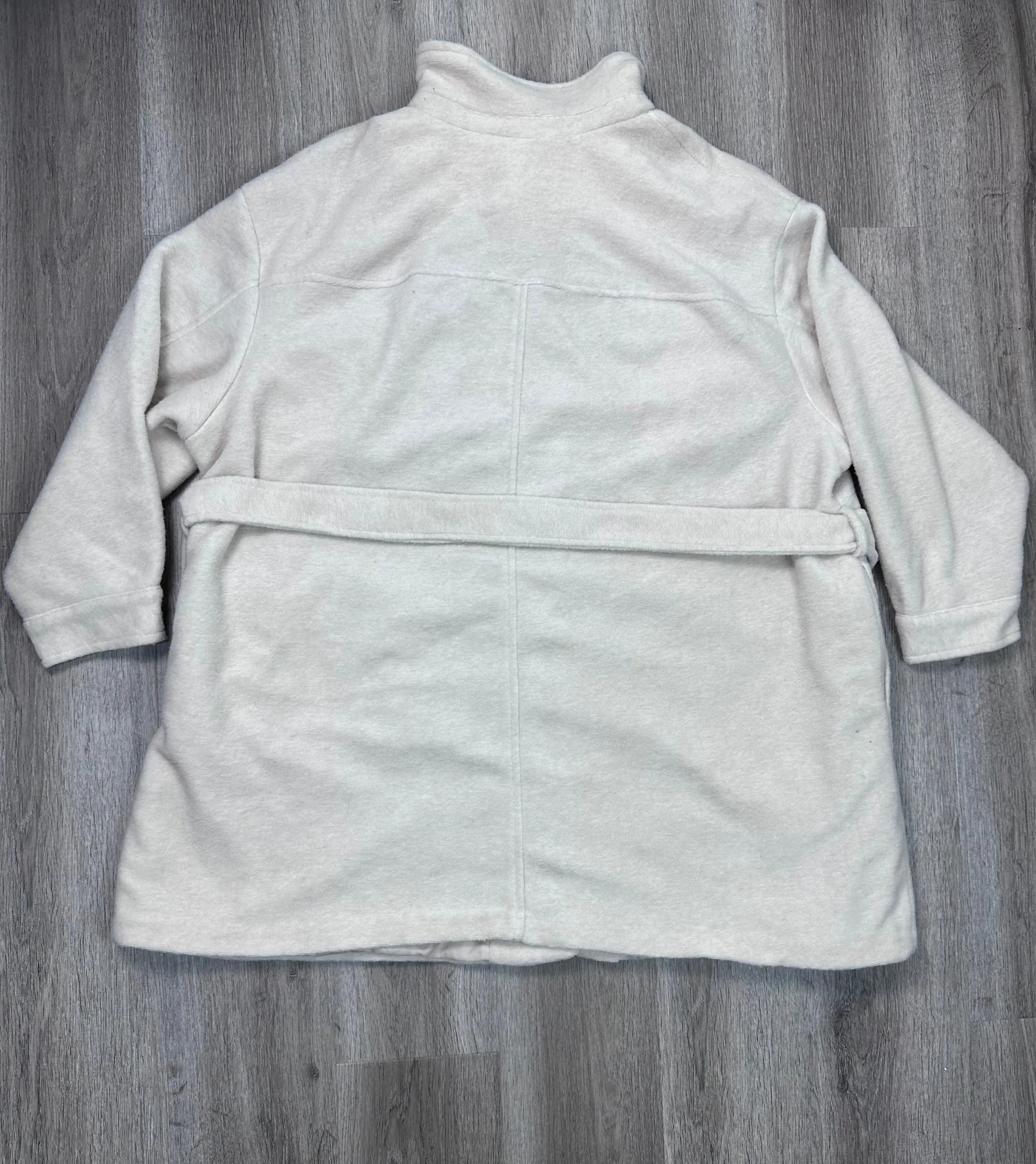 Coat Parka By Ava & Viv In Tan, Size: 4x