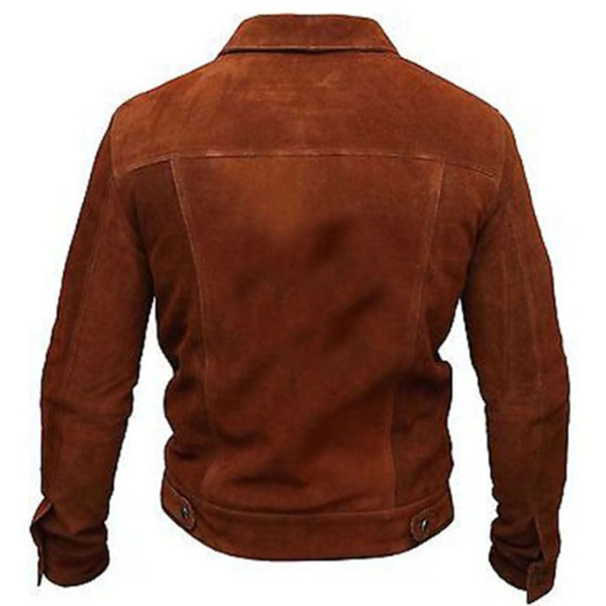 Hugh Jackman Logan Movie Suede Leather Jacket