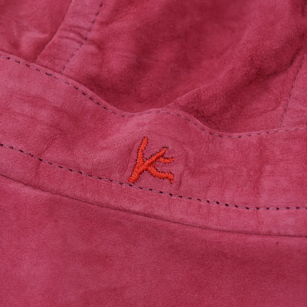 Isaia Hooded Suede Jacket