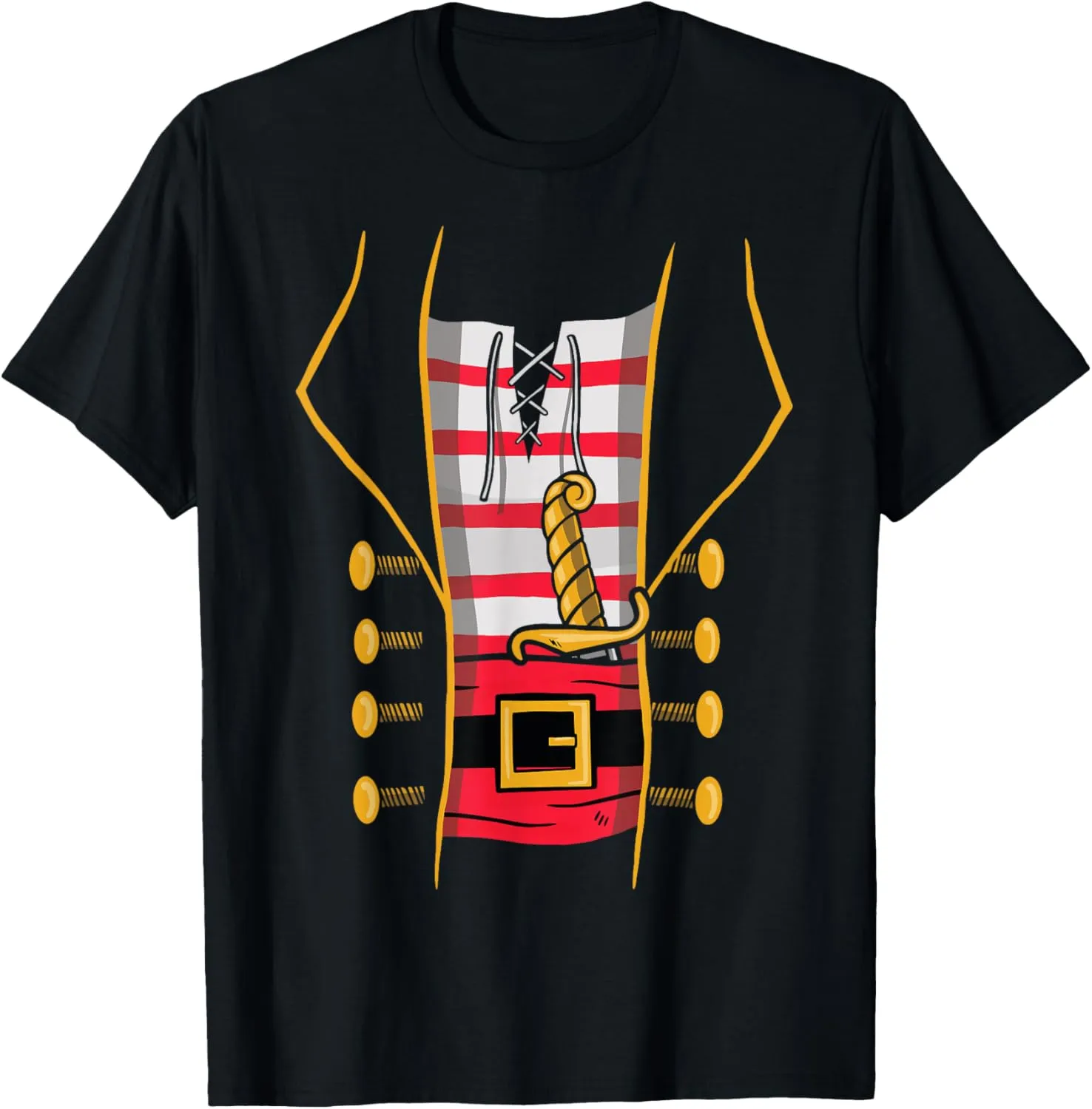 Pirate Halloween Kids Costume T-Shirt