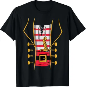 Pirate Halloween Kids Costume T-Shirt