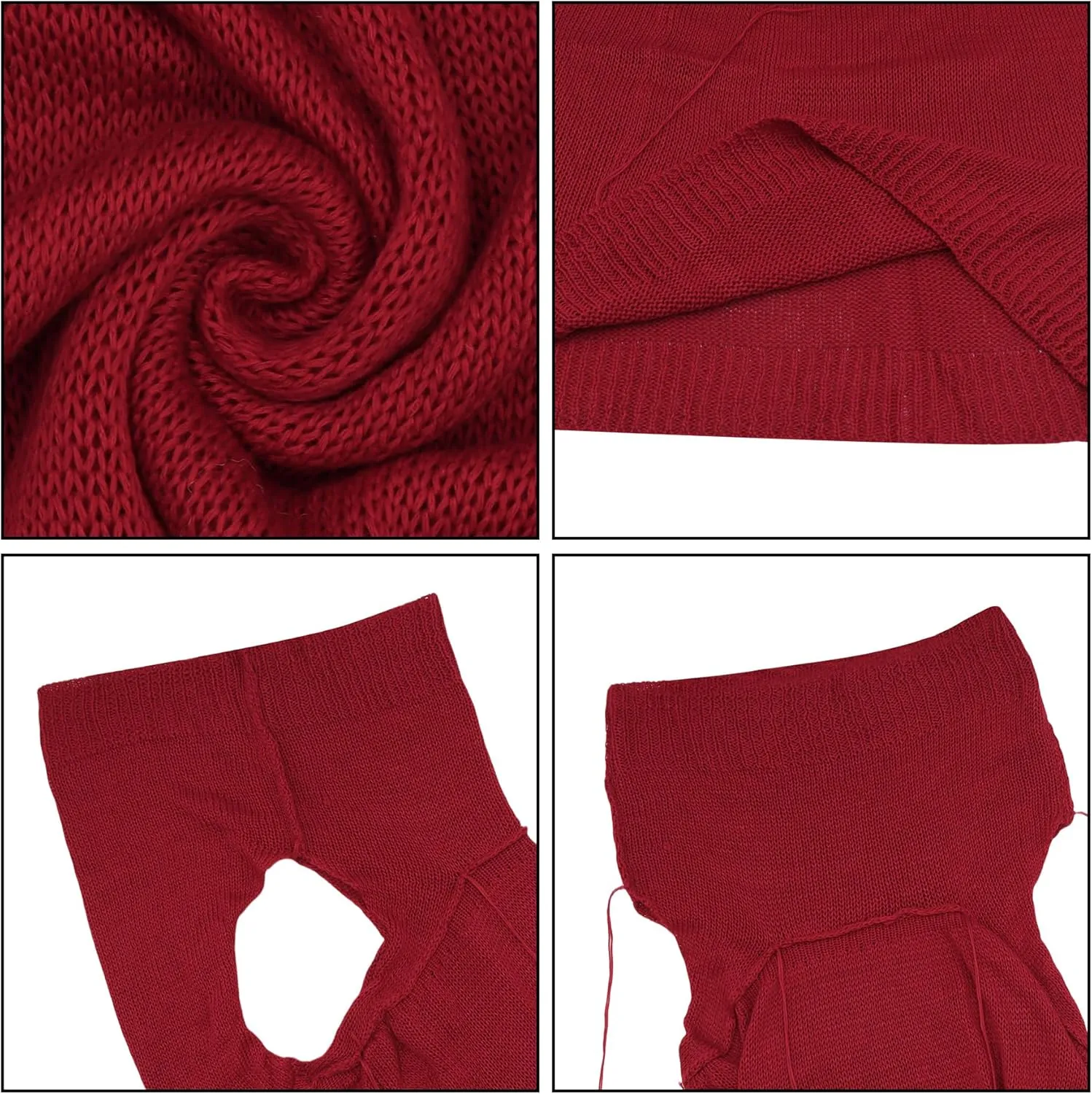 Women Knitted Hoodie Sweater Vest Sexy Sleeveless Hollow Out Hooded Crop Top Streetwear Rave Oufit